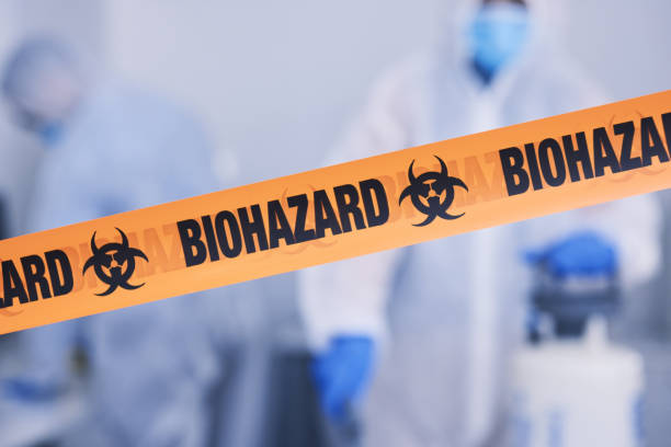 Professional Crime Scene Cleanup technician working in Newport, NC